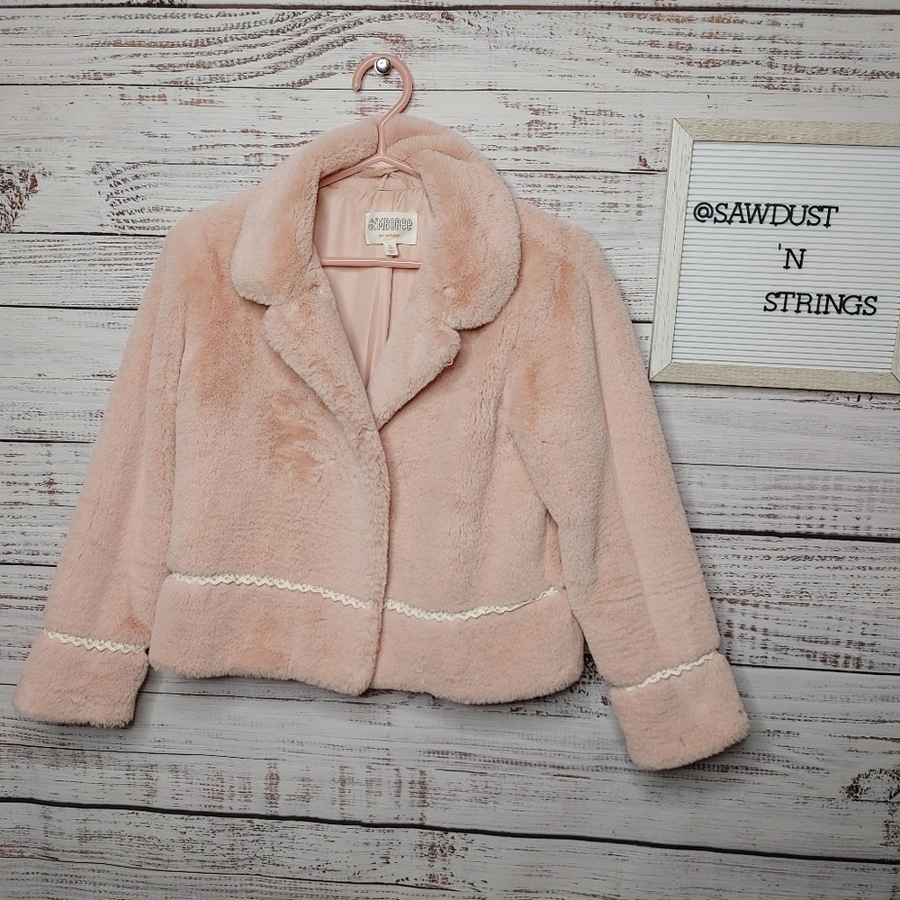 GYMBOREE Faux Fur Coat Size XL (14)
